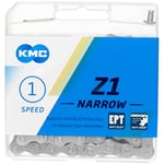 KMC EPT Z1 Narrow Chain, Dark Silver, 112 Link