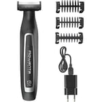 Tondeuse Barbe 3 en 1 ROWENTA FOREVER SHARP - Tête amovible - Autonomie 120 min - Wet & Dry - Noir