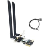 Module Sans Fil Wi-Fi 6e 11ax 6ghz Mu-Mimo, Adaptateur Réseau Tri-Bande Intégré, Bluetooth 5.2, Pour Windows 10