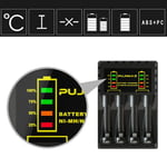 Slot Intelligent Battery Charger For AA AAA NI-CD NI-MH Rechargeable Batteries