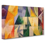 Composition Vol.2 By Robert Delaunay Canvas Print for Living Room Bedroom Home Office Décor, Wall Art Picture Ready to Hang, 30 x 20 Inch (76 x 50 cm)