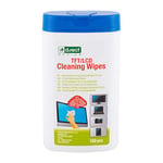 D.RECT Cleaning Wipes in Dispenser For TFT/LCD Screens Laptop Tablet - Multi Purpose Cleaning Wipes Remove Dirt from All Surfaces, 100 pieces