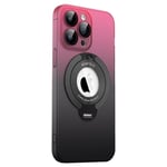 VOERO iPhone 15 cover - Pink/Sort