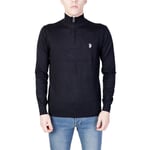 U. S. Polo Assn. Coton Noir Homme Pull - Authentique