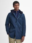 Barbour Chelsea Waterproof Mac Jacket - Navy, Navy, Size L, Men