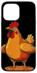 iPhone 13 Pro Max Chicken and Rooster Breast Costume Case