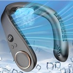 Neck Fan with Cooling Plate,5500Mah Small Air Conditioning Rechargeable, Digital