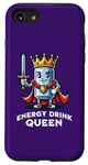 iPhone SE (2020) / 7 / 8 Energy Drink Queen Funny Can of Energy Drink Case