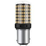 3014 144Smd Canbus Ampoule P21W 1157 BAY15D Voiture Led Queue Feux de Freinage Jour Clignotant LumièRe Jaune