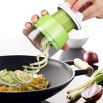 (1)Handheld Spiralizer Manual Vegetable Spiralizer Vegetable Slicer Veggie