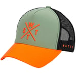 WATTS Trucker Cap Tribe Sage/fluo Orange Vert / Unique 2025 - *prix inclut le code SNOW10