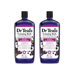 Dr Teal's Foaming Bath with Black Elderberry & Vitamin D 1000ml Pack 2