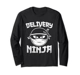 Delivery Ninja Taxi Driver Cab Taxis Drivers Long Sleeve T-Shirt