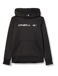 O'NEILL Rutile Hooded Fleece Skifleece Langarmshirt Ski Funktionsshirt T-Shirt, Black Out, 128-176 Fille