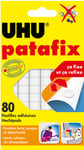 Pack de 80 pastilles adhésives Uhu Patafix