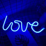 Love Neon Signs Light LED Love Art -asuntolan kotikylttiseinäkoriste Pöytäkoristeet ystävänpäivälahjaksi