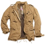 Veste Parka D'hiver Militaire M65 Regiment Vintage Beige: Xxl