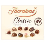 Thorntons Classic Collection, Chocolate Hamper Gift Box, Christmas Chocolate Gift, Celebration of British Tastes, Assorted Milk, White and Dark Chocolates, Pack of 1 x 449g