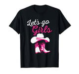 Let's Go Girls - Western Bridal Bachelorette Party Matching T-Shirt