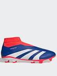 adidas Mens Predator League Laceless Firm Ground Football Boot -blue, Blue, Size 8.5, Men