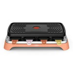 Raclette multifonction Tefal Food & Co 8 personnes, RE651JF0 Orange