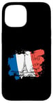 Coque pour iPhone 15 Drapeau France Paris Ville