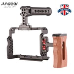 Andoer Aluminum Alloy Camera Cage Kit for Sony A7R III/ A7 II/ A7III Camera H0P9