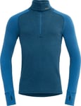 Devold Men's Expedition Merino Silk Zip Flood/Blue, M