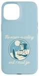 Coque pour iPhone 15 THE OCEAN IS APPELING AND I MUST GO Surf Beach Surfing Meme