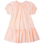 Kidsagogo Mila Petit Prickig Klänning Vivid Pink | Rosa | 7-8 years