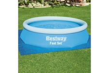 Bestway Bassengduk Flowclear 335x335 cm - Blå & liner