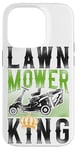 iPhone 14 Pro Lawn Mower Mowing Dad Father Landscaper Tractor Lawn Mower Case