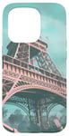 Coque pour iPhone 15 Pro Ruines de la Tour Eiffel futuriste – Post-apocalyptique