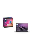 Philips Hue Play Gradient PC Lysstrip with bridge+Play Double Pack Sort