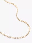 Monica Vinader 18ct Gold Vermeil Diamond Tennis Necklace, Gold