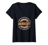 Womens Albrecht The Man The Myth The Legend First Name Albrecht V-Neck T-Shirt