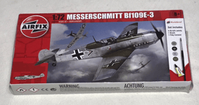 AIRFIX A68205 : Messerschmitt Bf109E-3 German Aircraft - 1:72  Model Kit - New