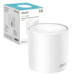 TP-Link Deco Wi-Fi 6 Router, Dual Band Up to 1500 Mbps, Wifi Extender as Add on, Coverage up to 2,100 ft² /190 m², Connect 120 devices, Built Up WiFi Mesh System with all Deco, Parental Controls