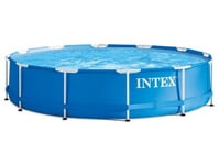 Intex Metal Frame Pool Set, 4.485L, 305X76 Cm, Inkl. Filterpump