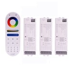 Contrôleur de bande LED 5 en 1,Bluetooth,WIFI,WB5 5CH,prise en charge des applications Tuya,Alexa et Google,commande vocale,rvb + CCT,télécommande - Type LM091 and 3 WB5