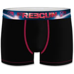 Boxers Freegun  Boxer Homme Coton bio BCBASS2 Noir Rose