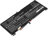 Kompatibelt med Asus ROG Strix GL503VS-0041A7700HQ, 15.2V, 4000 mAh