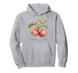 I Apple Solutely Love You Vintage Apple Pun Valentine Pullover Hoodie