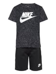 Nike B Nsw Club Ssnl Short Set / B Nsw Club Ssnl Short Set Svart