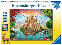 RAVENSBURGER PUZZLE- Fantasy & Fairy Tale Elefant,Tiger Ravensburger 40055555660 Jeu de Puzzle 100 pièce(s), 13285, 20 x 14 inches (50 x 36 cm) When Complete