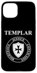 iPhone 15 Plus Templar Virtues of the Knights Templar Shield Case