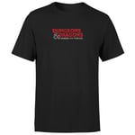 Dungeons & Dragons Honor Among Thieves Men's T-Shirt - Black - XS