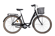 Monark Emma 7-vxl 51 cm Svart Cykel - Standard Cykel