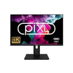 piXL 27 Inch Monitor 4K Ultra HD LCD 60 Hz USB PX27UDH4K