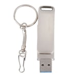 Metal U Disk 2 In 1 Rotatable 64Gb Type C Dual Port Metal Usb Flash Drive Part